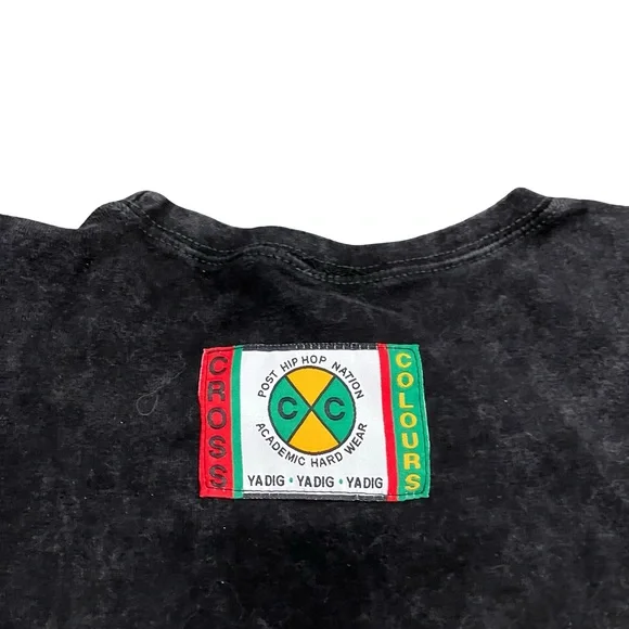 Cross Colours x Snoop Dogg Graphic Tee Black Kids XS NWT - Picture 8 of 10